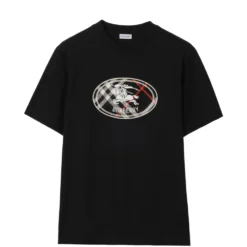 Áo Phông Burberry Vintage Check Panel Cotton T-Shirt